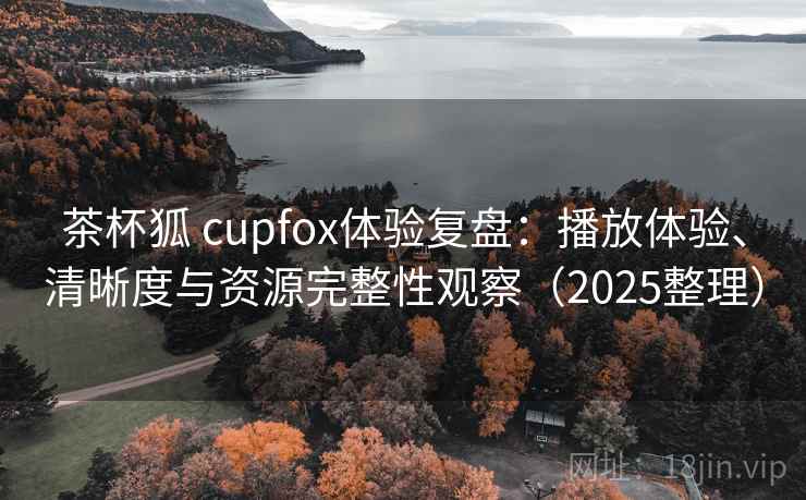 茶杯狐 cupfox体验复盘：播放体验、清晰度与资源完整性观察（2025整理）
