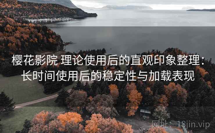 樱花影院 理论使用后的直观印象整理:长时间使用后的稳定性与加载表现 樱花影院 理论使用后的直观印象整理:长时间使用后的稳定性与加载表现